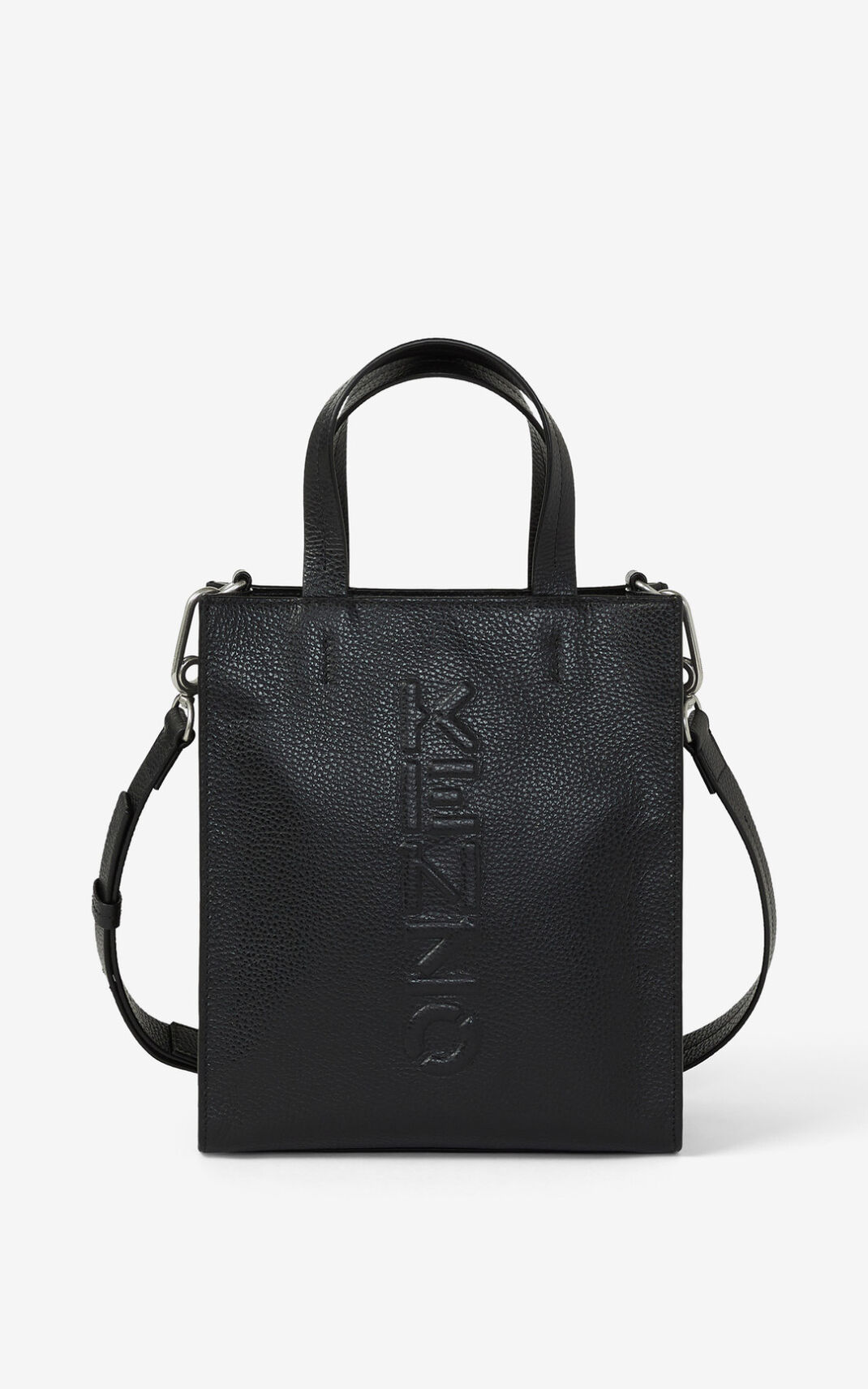 Bolso Shopping Kenzo Imprint small grained Cuero Hombre Negras - SKU.7025435